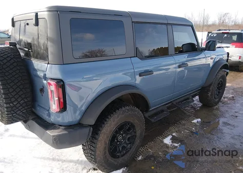 2024 Ford Bronco Wildtrak z USA, uszkodzony, nr VIN 1FMEE2BP6RLA96799